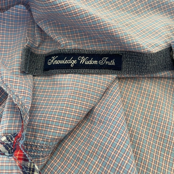 Robert Graham Men's Blue Checkered Shirt - Picture 9 of 9